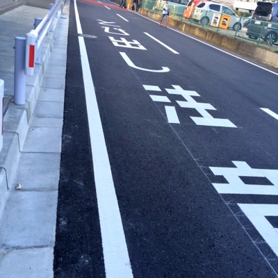 蓋かけ歩道改修工事完了3