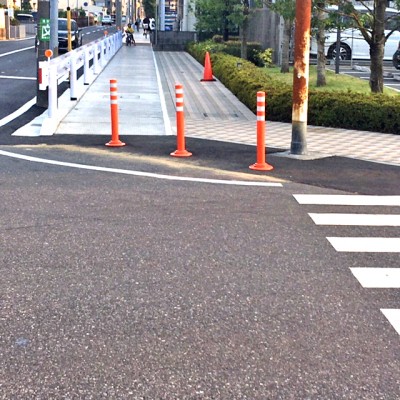 蓋かけ歩道改修工事完了4