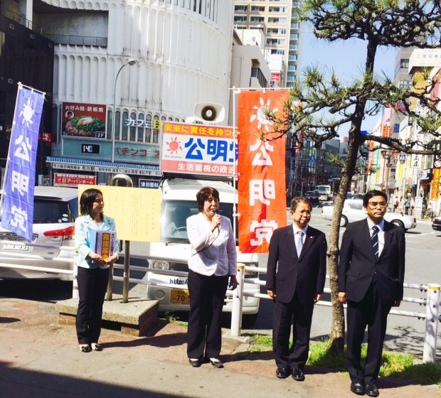 5.1街頭遊説.市川.本八幡