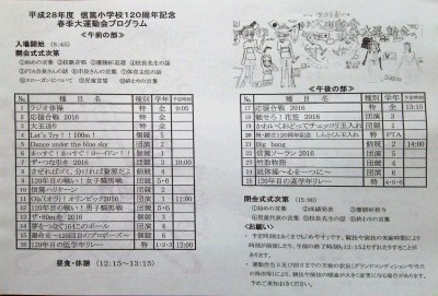 信篤小学校の運動会3