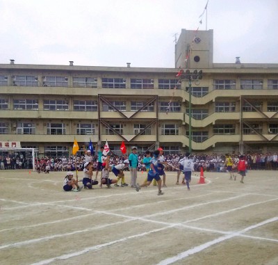 行徳小学校の秋季大運動会1