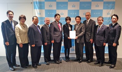 佐藤副市長に平成30年度の予算要望3