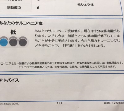 プロジェクト主催の身体測定会5