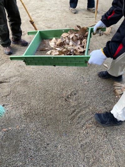 今年最後の公園清掃2