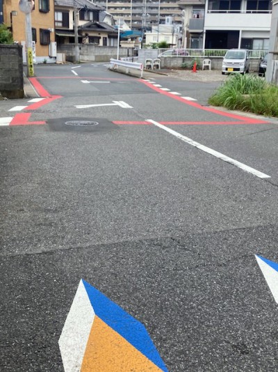 変形十字路1