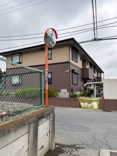 高谷地域カーブミラー