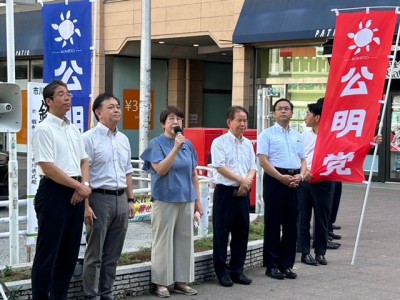 終戦記念街頭演説会1